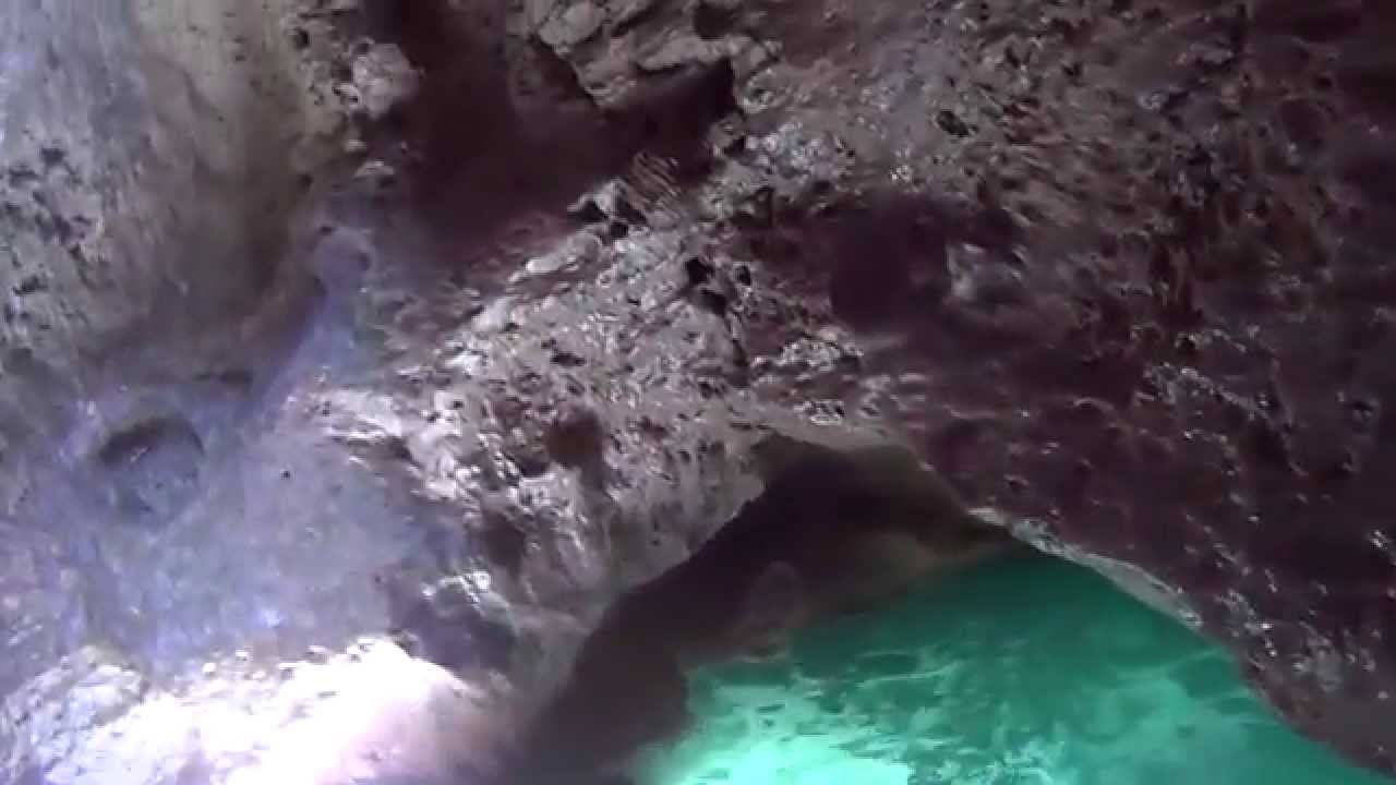 San Andres Islas Dentro del hoyo soplador