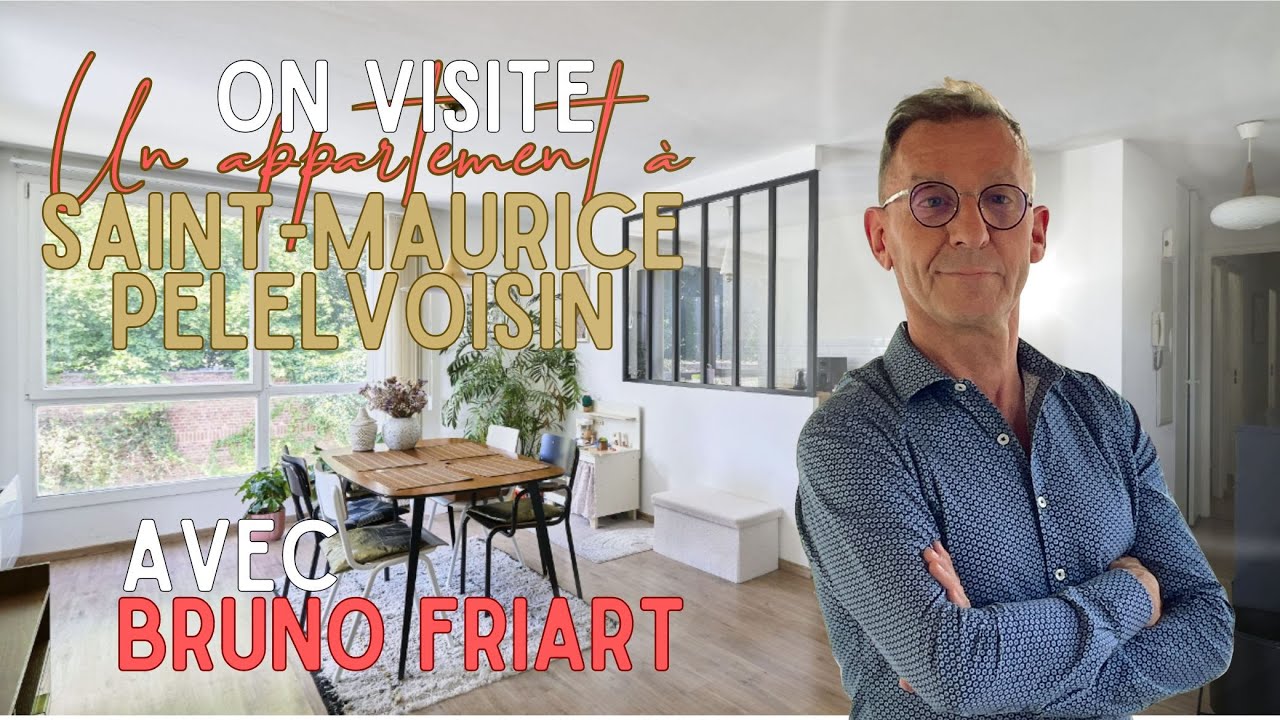 (FAT294) On vous emmène en visite dans un appartement de Saint-Maurice Pellevoisin