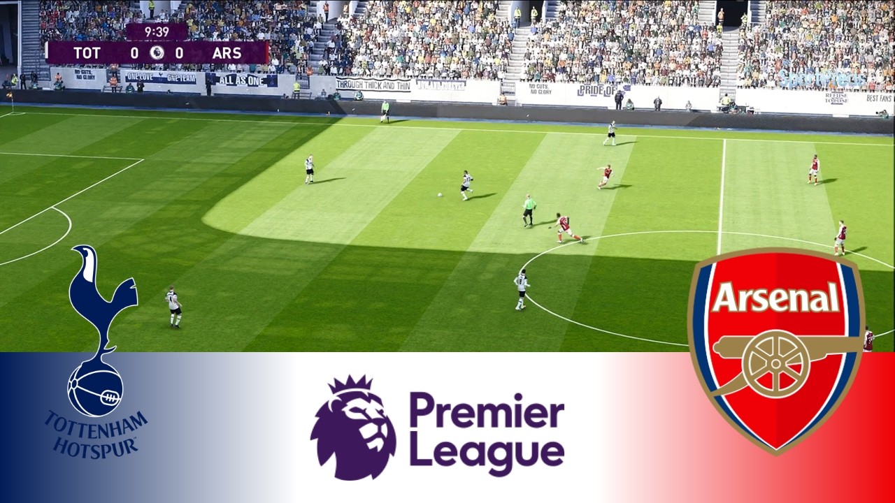 Tottenham Hotspur vs Arsenal - Premier League 2025/26 | Full Match All Goals | PES 21 Gameplay