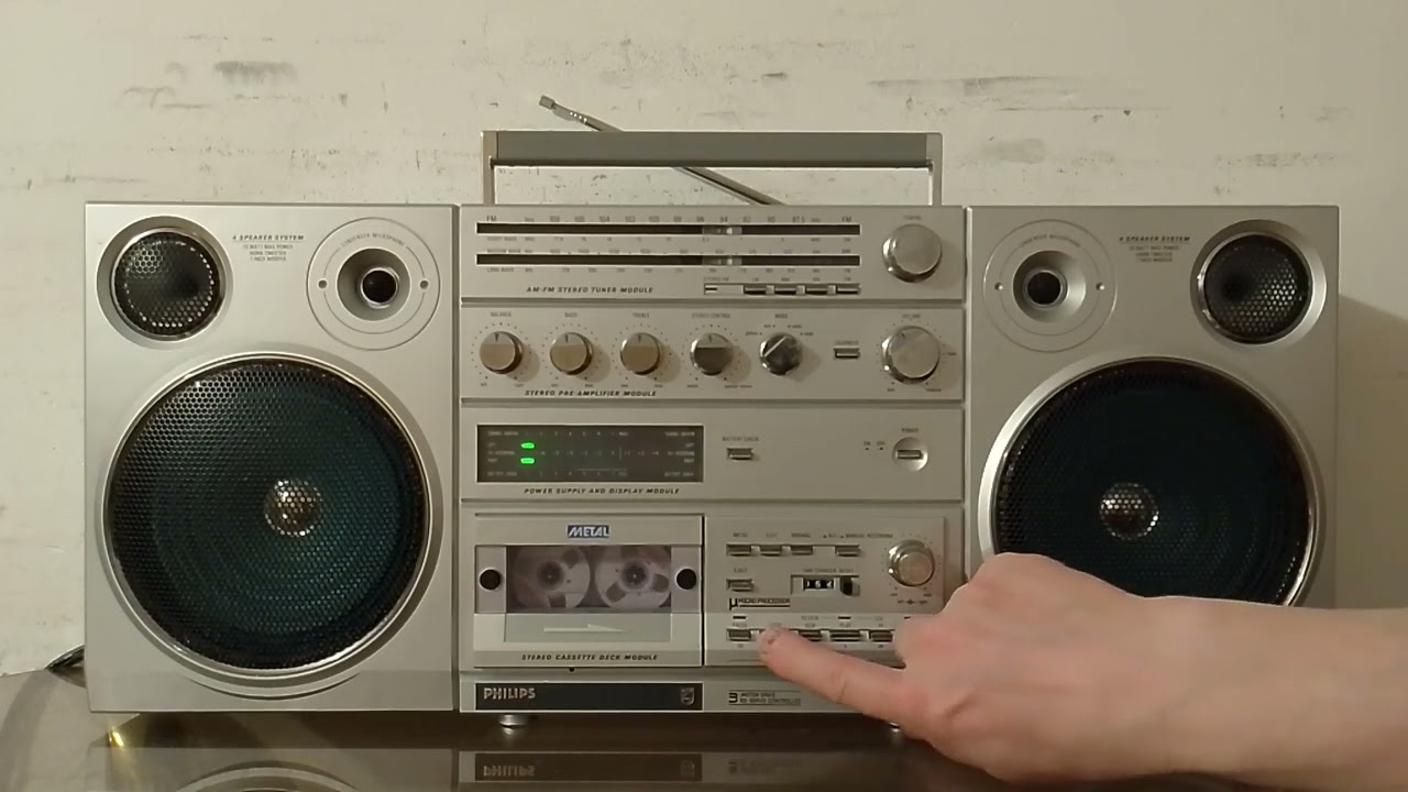 PHILIPS  D 8614  HiFi  STEREO  RADIORECORDER
