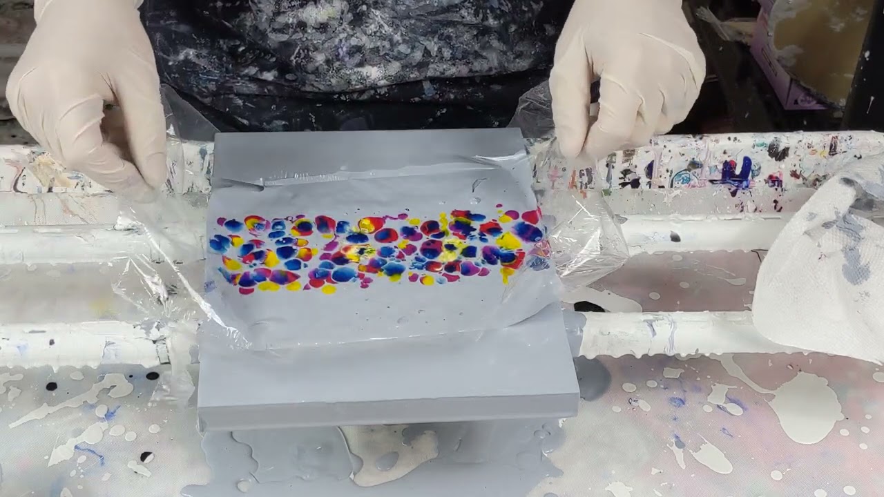 (843) learning from my mistakes fluid painting
