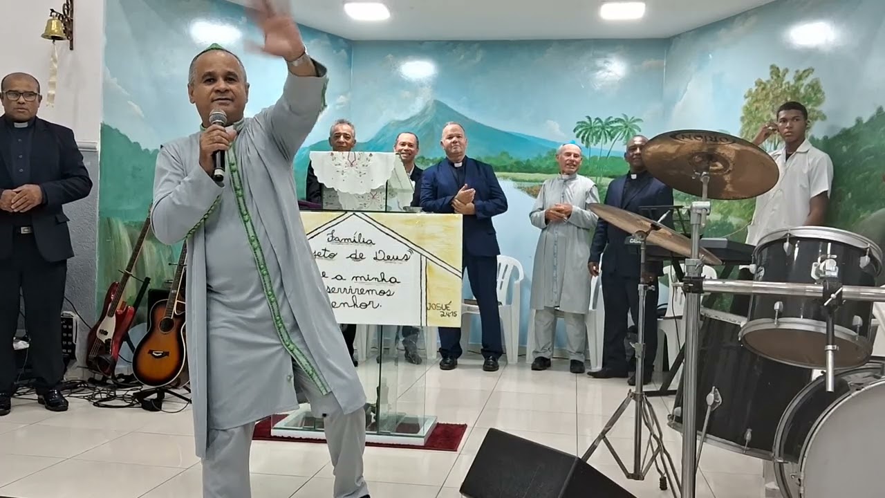 Missionário Genivaldo na igreja das Magnólias. 06/02/26