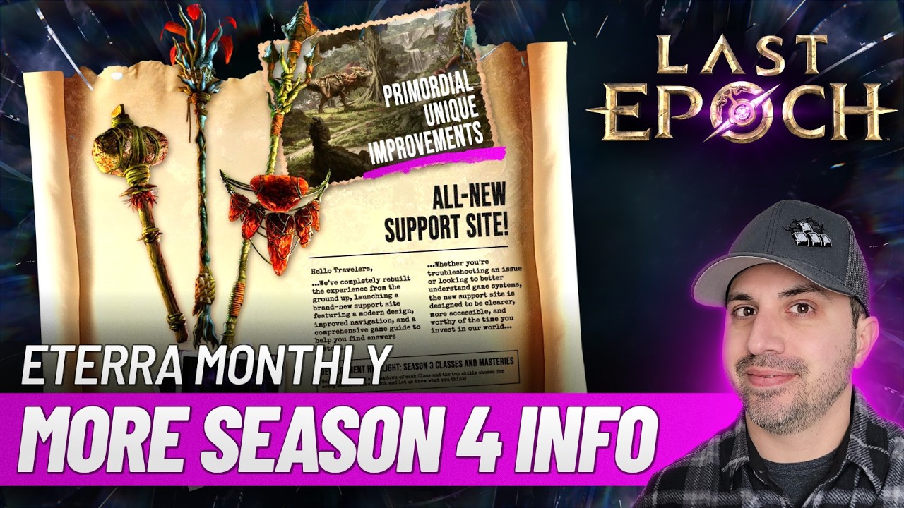 Big Season 4 Item Updates & Season 3 Stats Revealed ... Eterra Monthly For Feb!