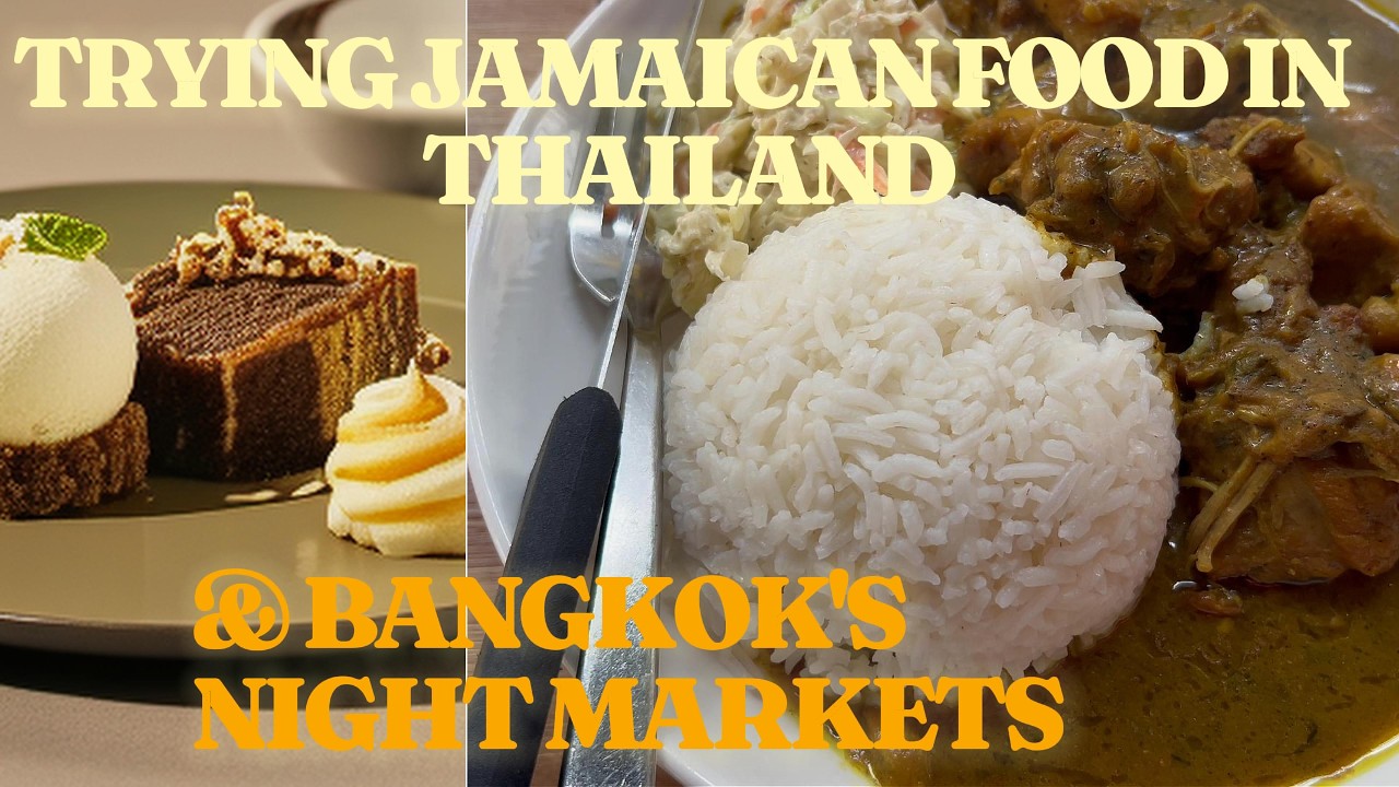 Trying Jamaican Food in Thailand & Exploring Chang Erawan Night Market!