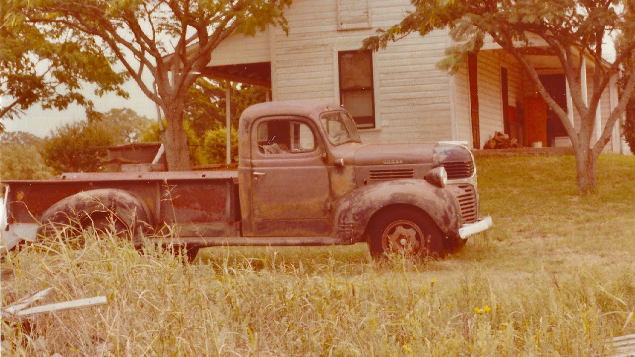 1947 Dodge SURVIVOR ABANDONED 33 years ago in a field. Will it run & drive again?