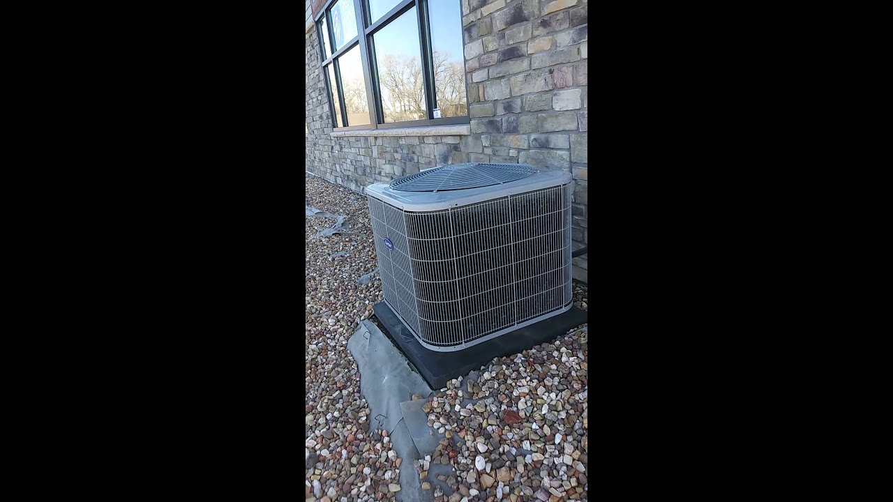 A Carrier Central Air Conditioner