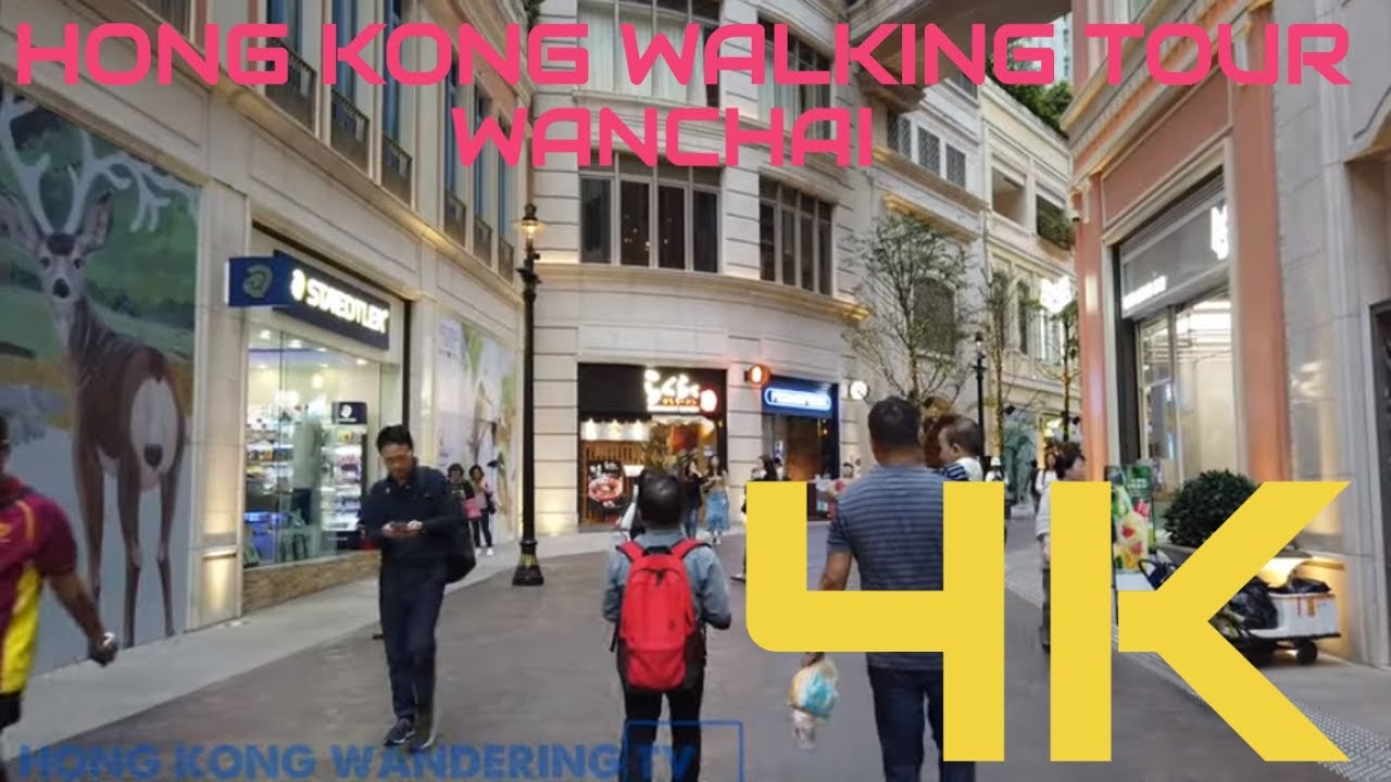 4K WALKING IN WANCHAI 灣仔| HONG KONG