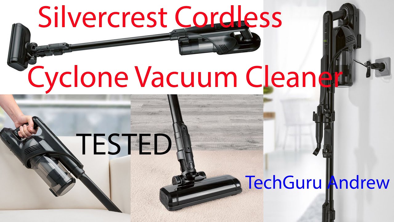 Silvercrest Cordless Cyclone Vacuum Cleaner SHAZ 22.2 F7