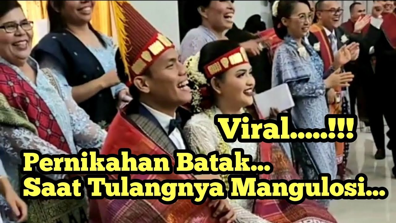 Viral || Gokil Tulangnya Mangulosi || Pernikahan Batak