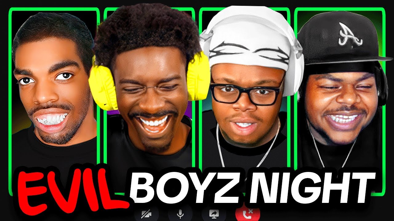 BruceDropEmOff, Cuffem, Jake Future и Shnaggy — воссоединение EVIL BOYZ NIGHT! 😭