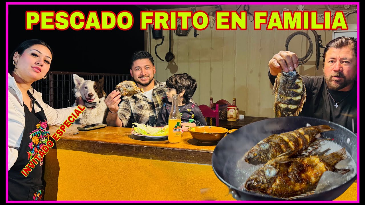 RIQUÍSIMO PESCADO FRITO EN FAMILIA CON @EXPLORANDO ARIZONA  y @AVENTURAS DEL OESTE