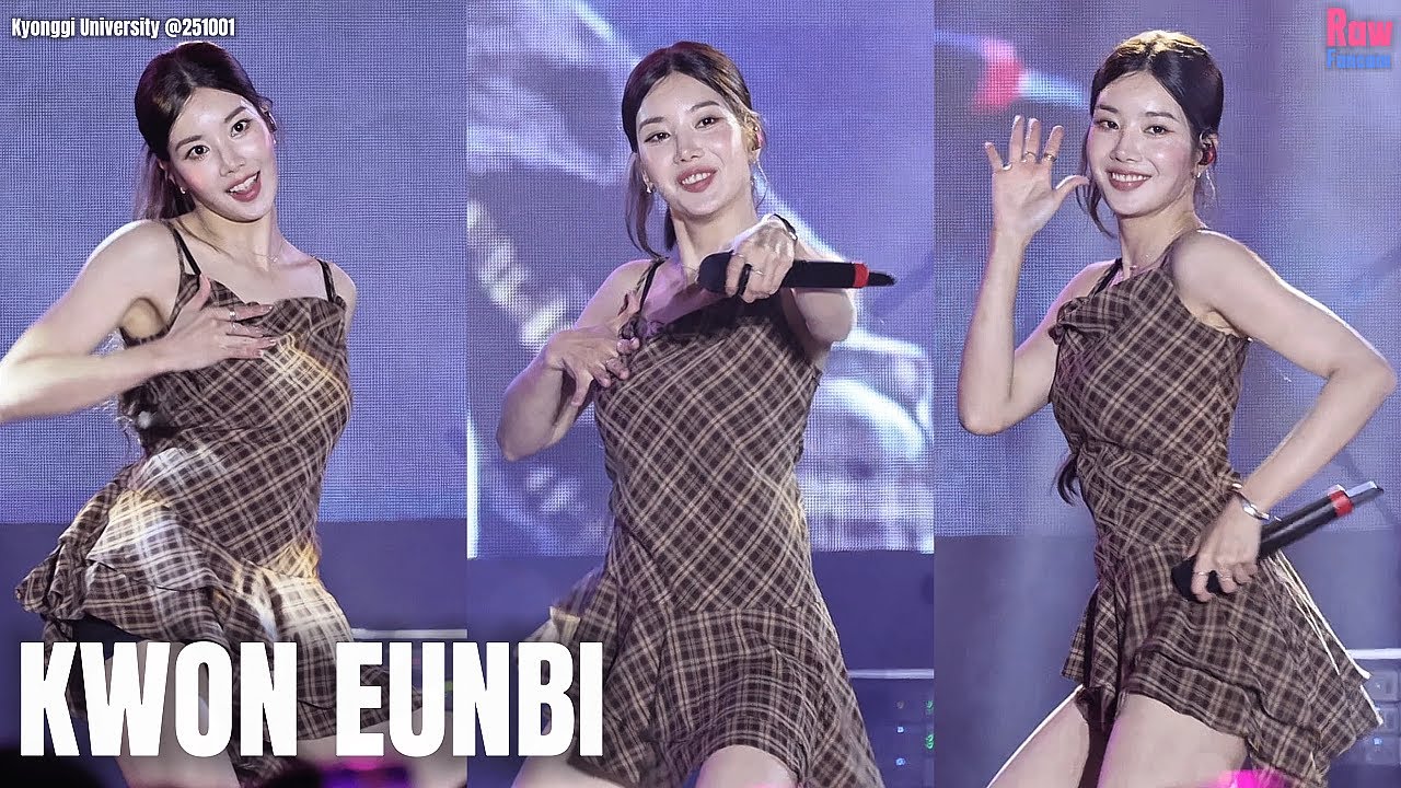 권은비 대학축제 풀캠 #KWONEUNBI ♬ Door ♬ Beautiful Night ♬ Hello Stranger ♬ Underwater @251001 경기대