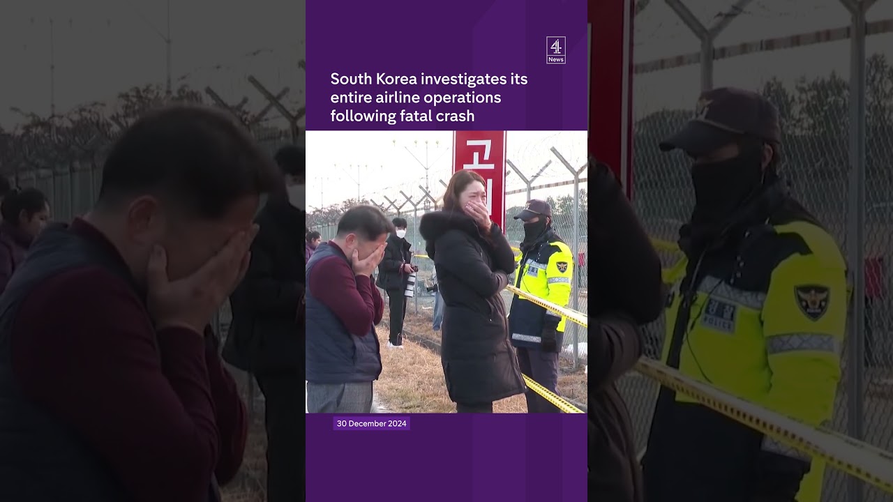 South Korea investigates its entire airline operations following fatal crash killing 179