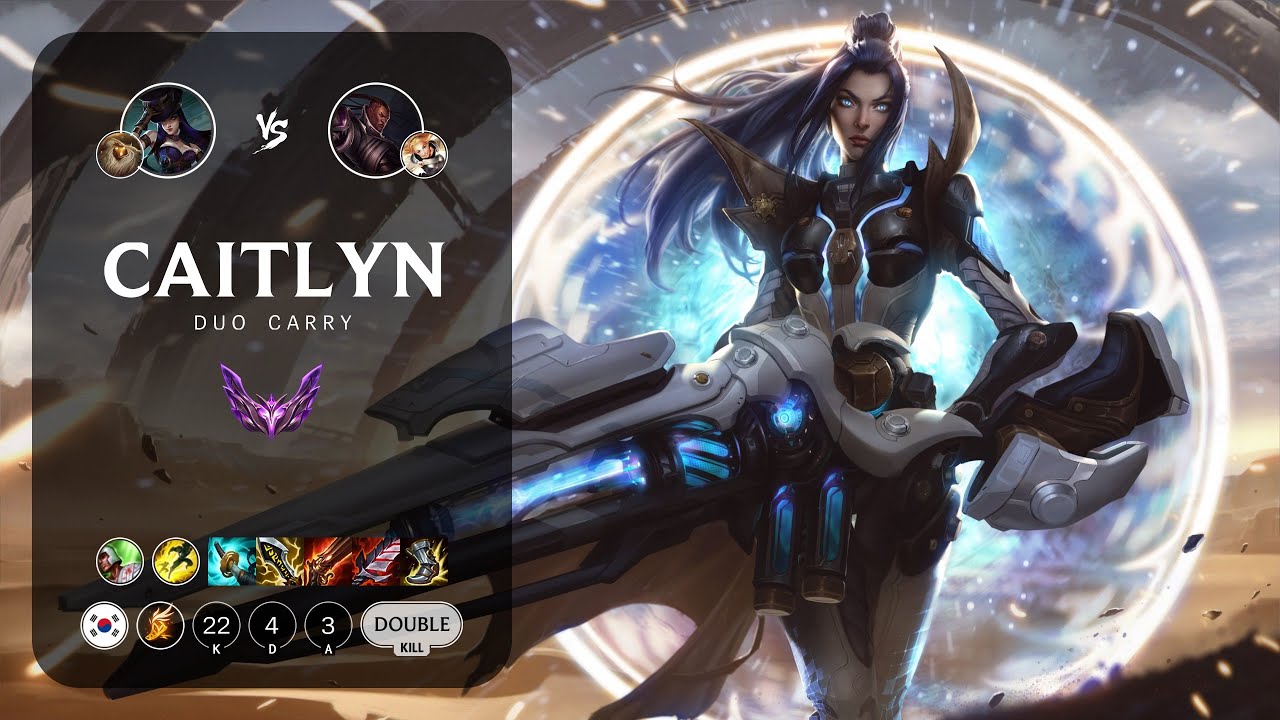 Caitlyn ADC vs Lucian - KR Master Patch 14.2