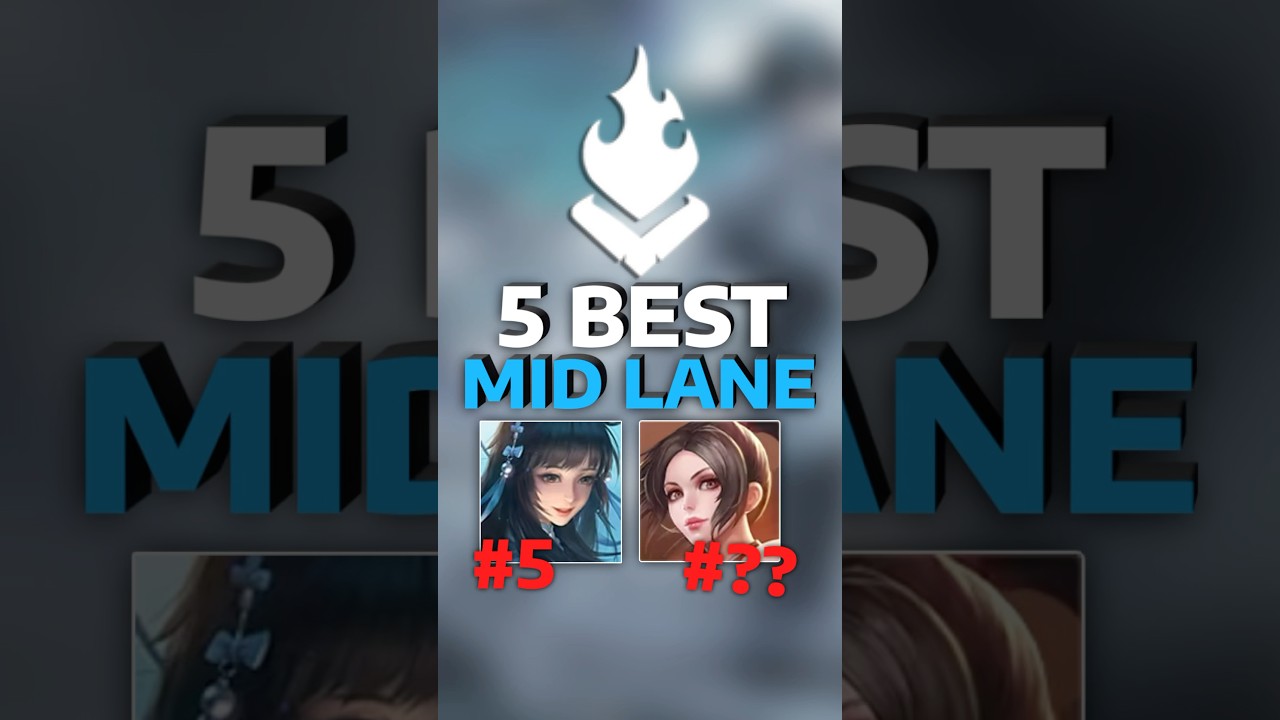 HoK: 5 BEST MID Laner for SOLO Queue #honorofkings