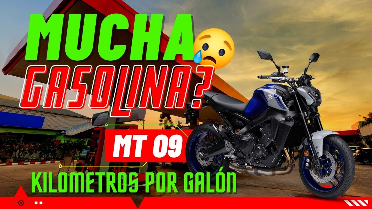 Cuanta Gasolina GASTA la Yamaha MT 09 ''COMPROBADO'' NO es Un video más de motos de alto cilindraje.