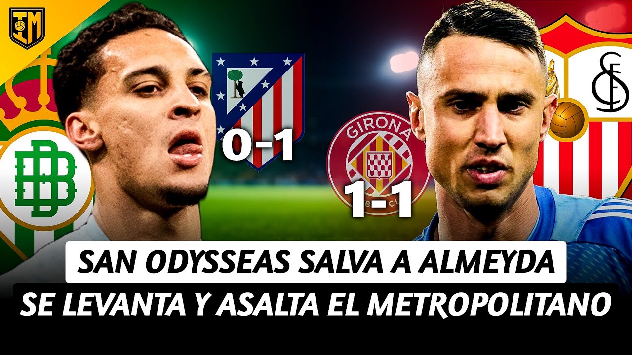 #IM LIVE I &iexcl;EL BETIS ASALTA el Metropolitano! 😱 Vlachodimos es un MURO y Almeyda respira.