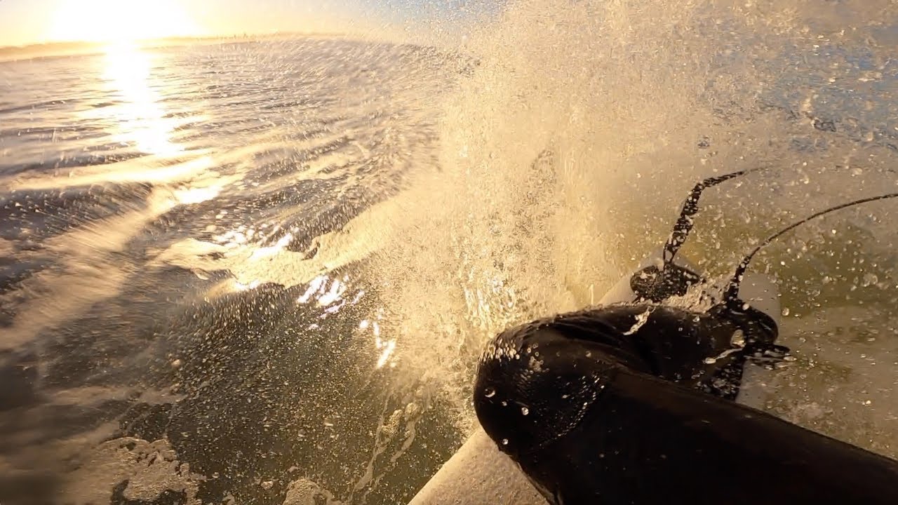 Surfing At Sunrise POV