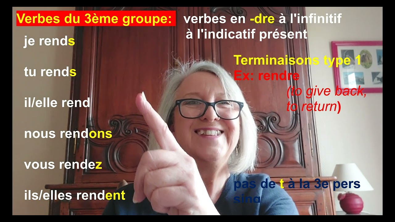 LES VERBES DU 3E GROUPE