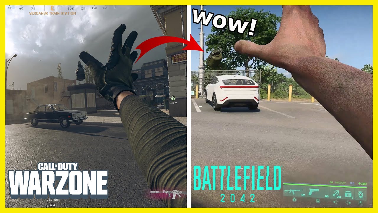 BATTLEFIELD 2042 vs. WARZONE | Ultimate Face-Off | COMPARISON