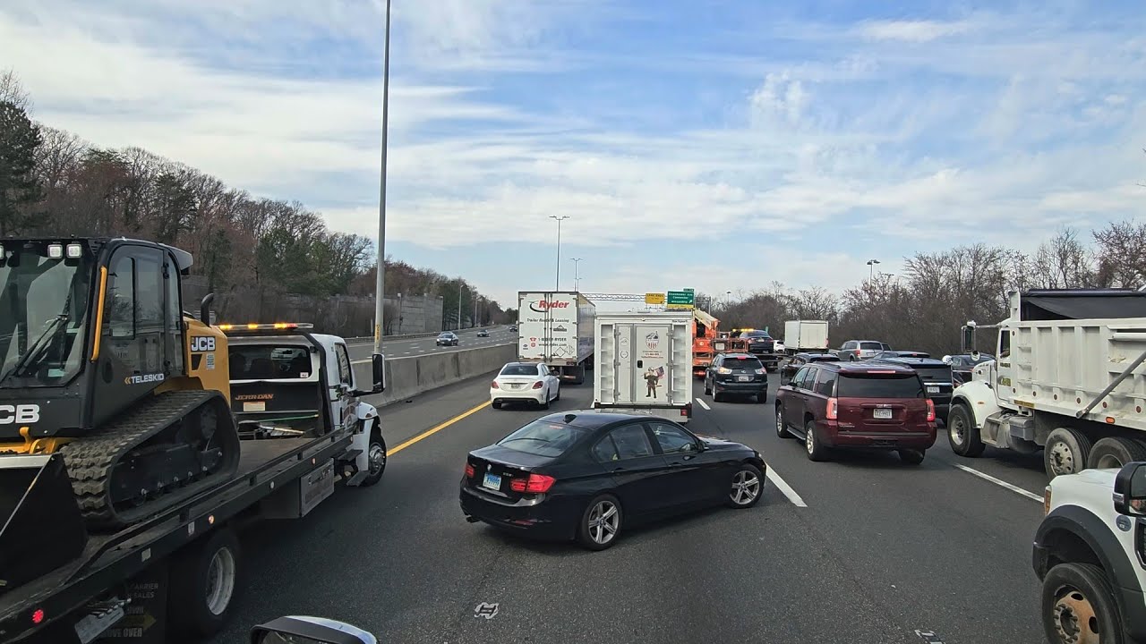 3/23/25, Alexandria to Garrisonville in 4K: A Scenic Virginia Drive Along I-95 - hdr