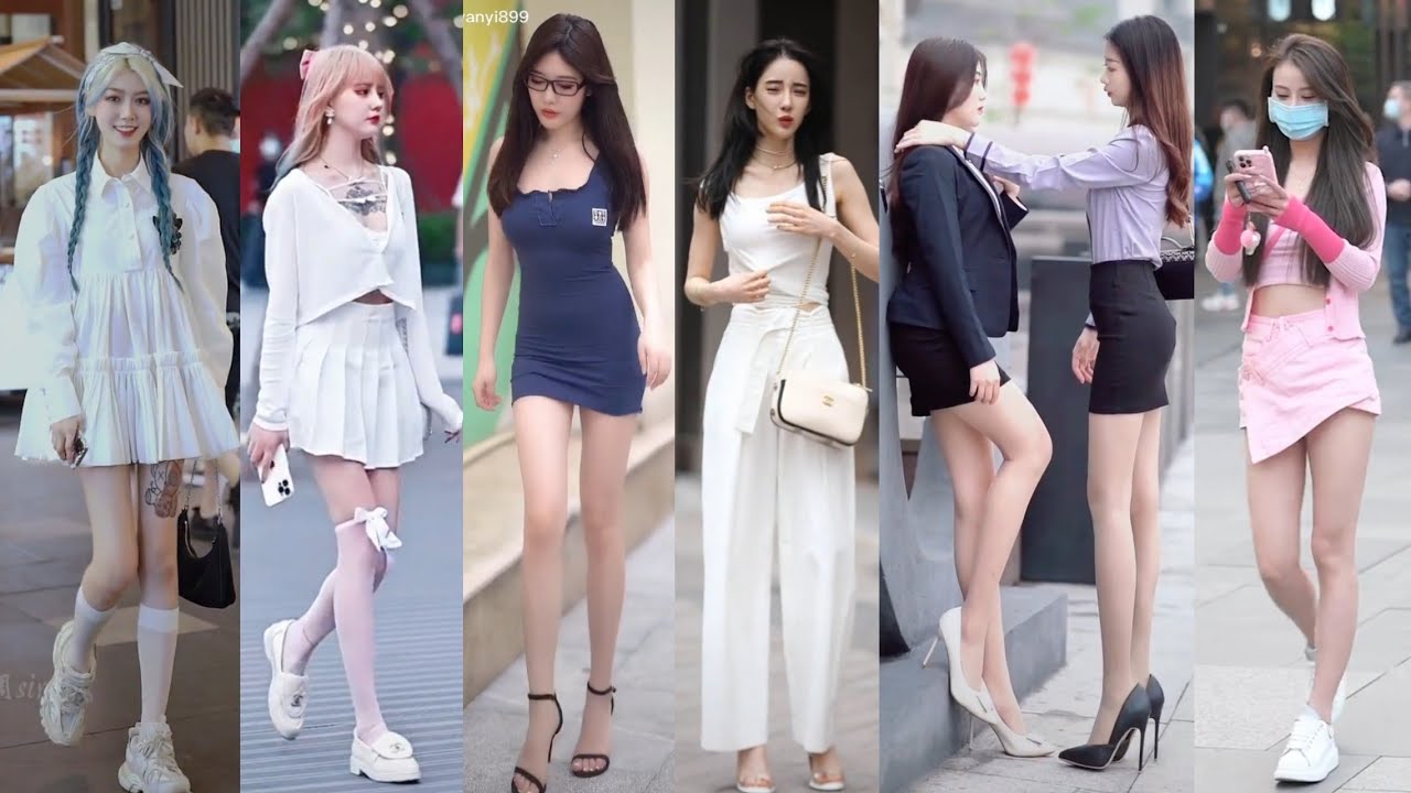 Mejores Street Fashion Douyin China| 抖音街拍穿搭 ！Douyin Tiktok China Thời Trang Đường Phố Ep.249