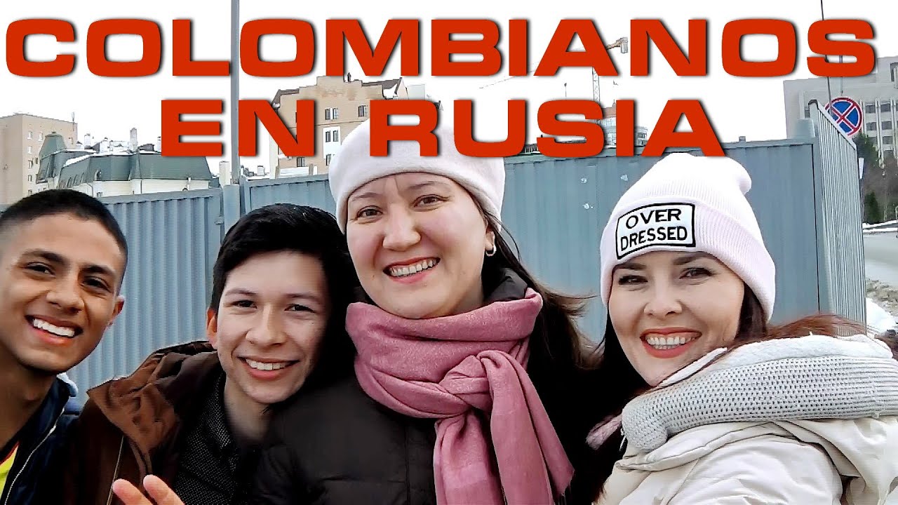 Colombianos en Rusia l Колумбийцы в России, в Казани