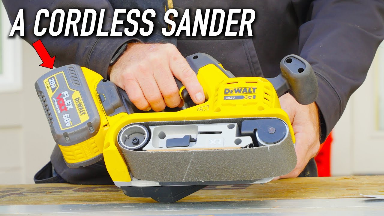 Will This Cordless Sander Replace My Favorite Tool? || Dr Decks
