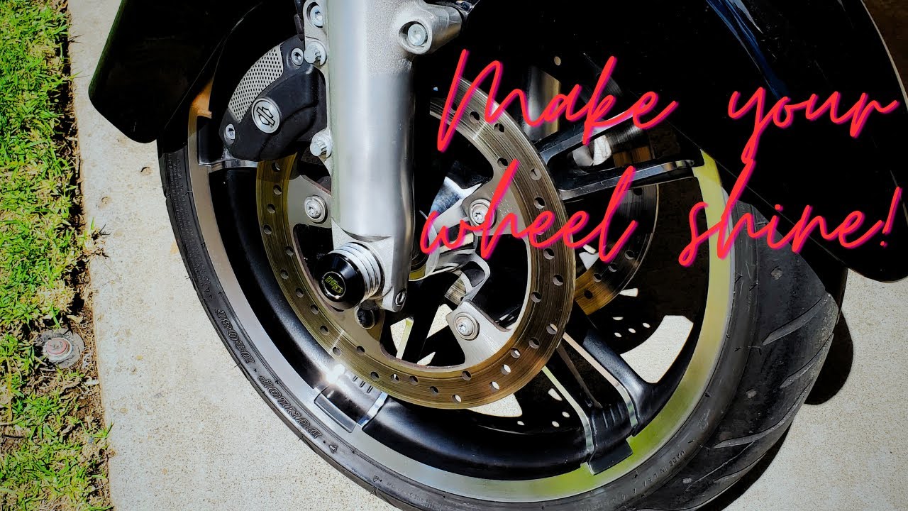 Polishing Road Glide Wheels