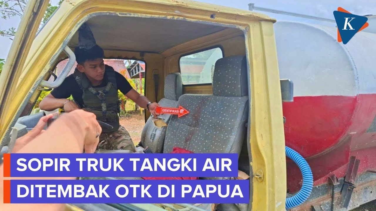 Sopir Truk Ditembak Saat Distribusikan Air Bersih di Yahukimo Papua