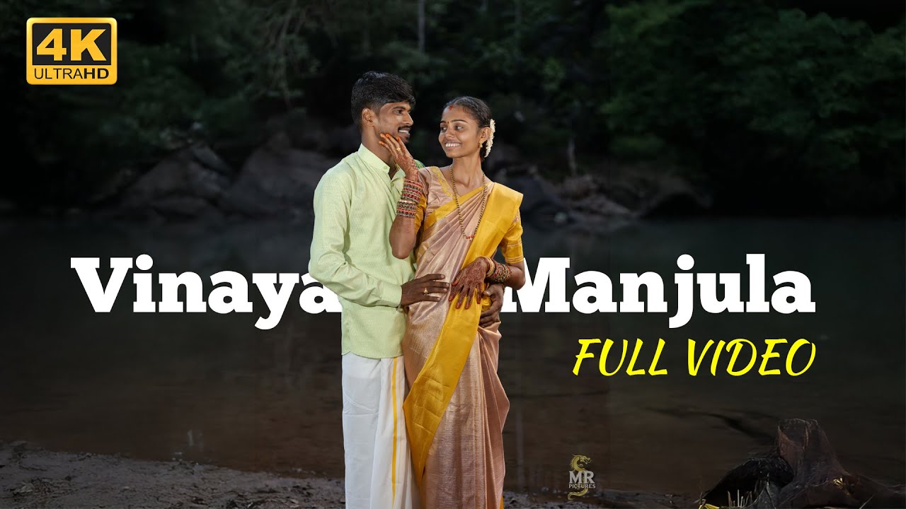 Vinayak & Manjula  wedding highlights 4k video