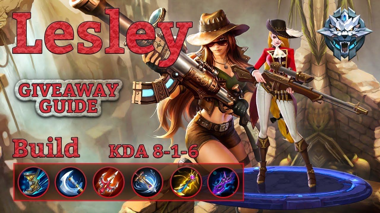 Mobile Legends: Lesley for the Epic Comeback! Skin Giveaway + Guide!