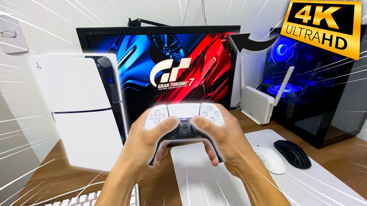JOGANDO NO PLAYSTATION 5 SLIM “PELA PRIMEIRA VEZ” - ESSE CONSOLE É INCRÍVEL!!