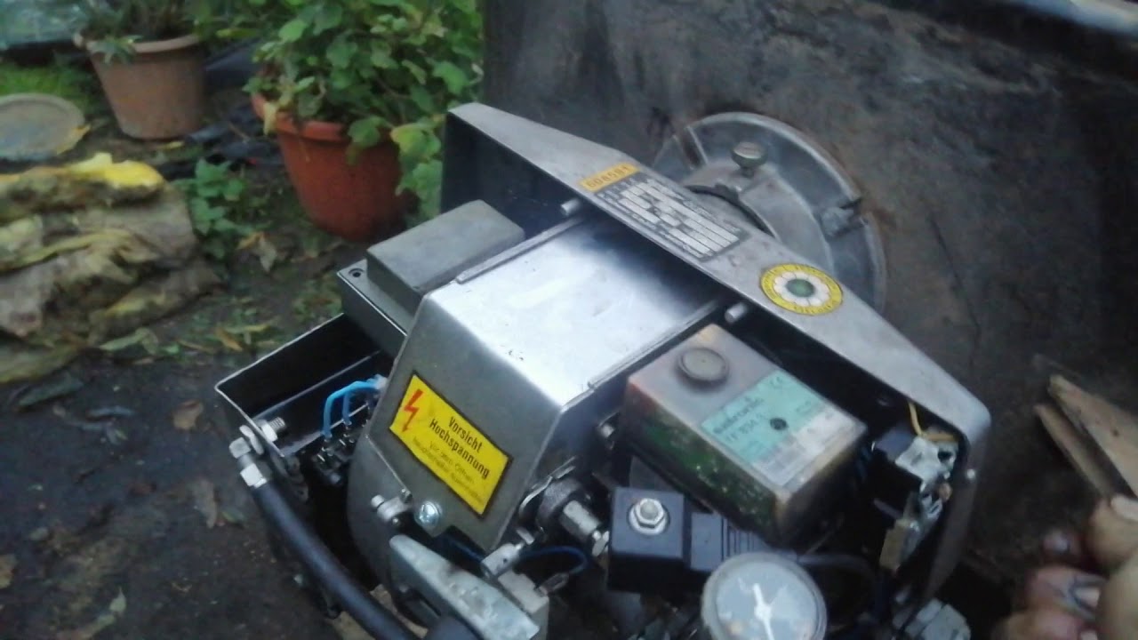Waste oil burner /Injector modificat pe ulei ars,Fáradt olaj égető házilag