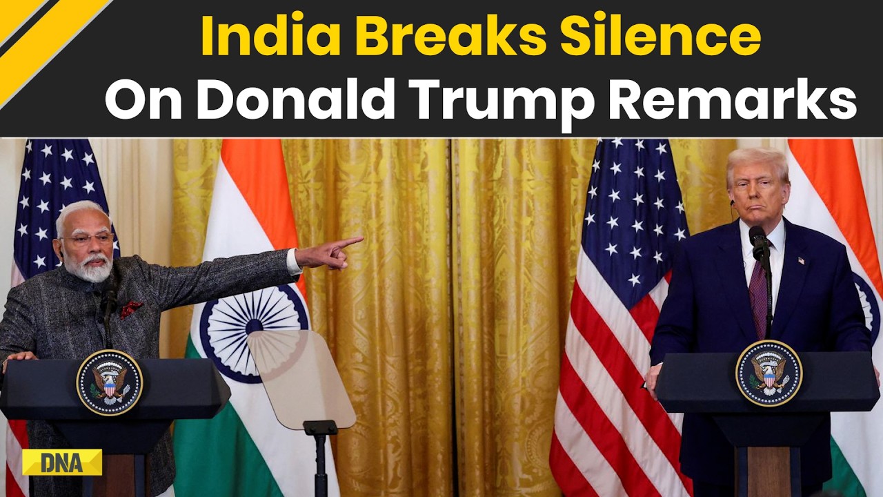 Trump News: India Reacts To Trump Video, Says Will Take Appropriate Action