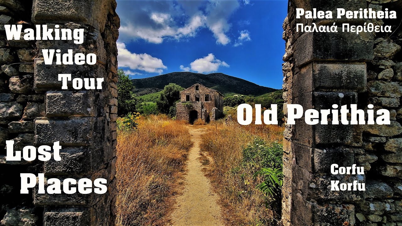 Old Perithia Ghosttown 💀 Lost Places Tour in 4K 🇬🇷 Palea Peritheia | &Pi;&alpha;&lambda;&iota;ά &Pi;&epsilon;&rho;ί&theta;&epsilon;&iota;&alpha; | Corfu | Greece