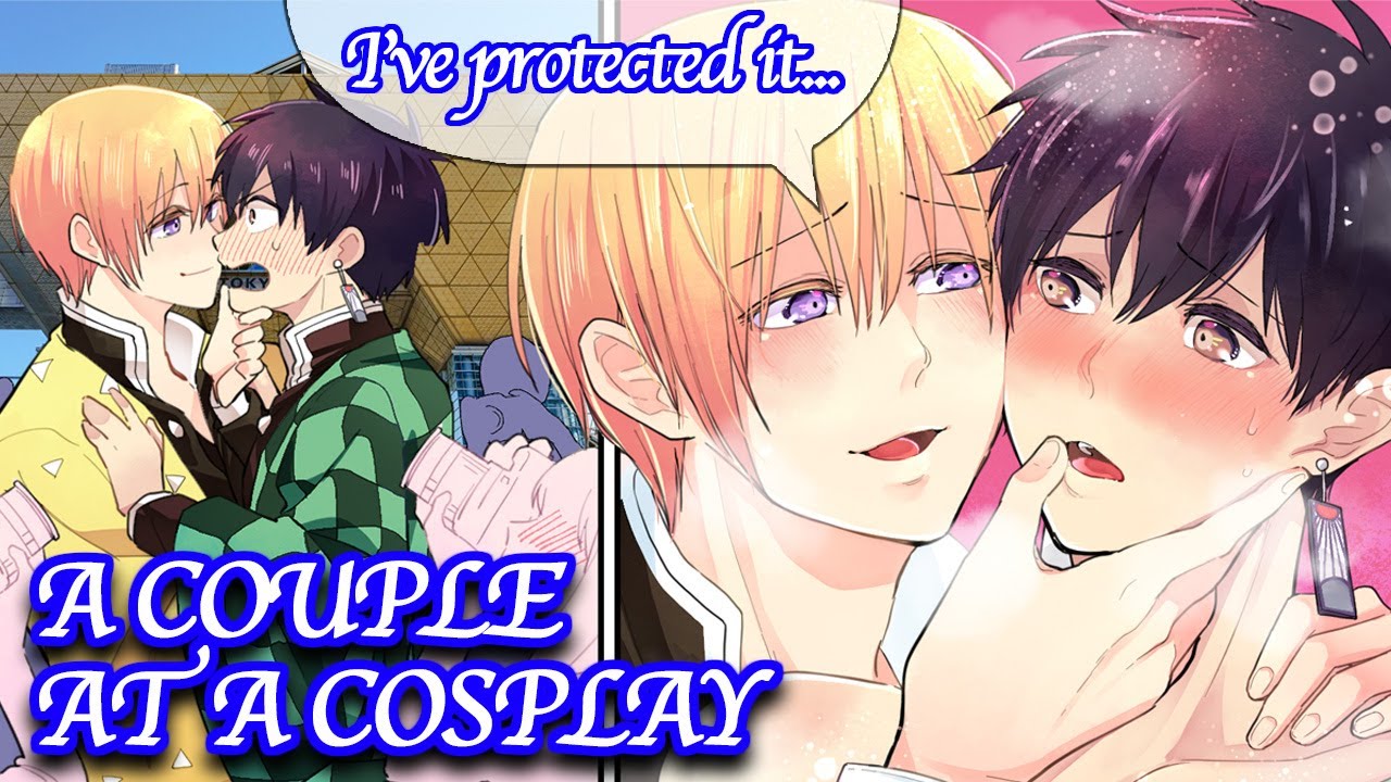 【BL Anime】 what if 2 boys playing the role of a couple at a cosplay ?【Yaoi】