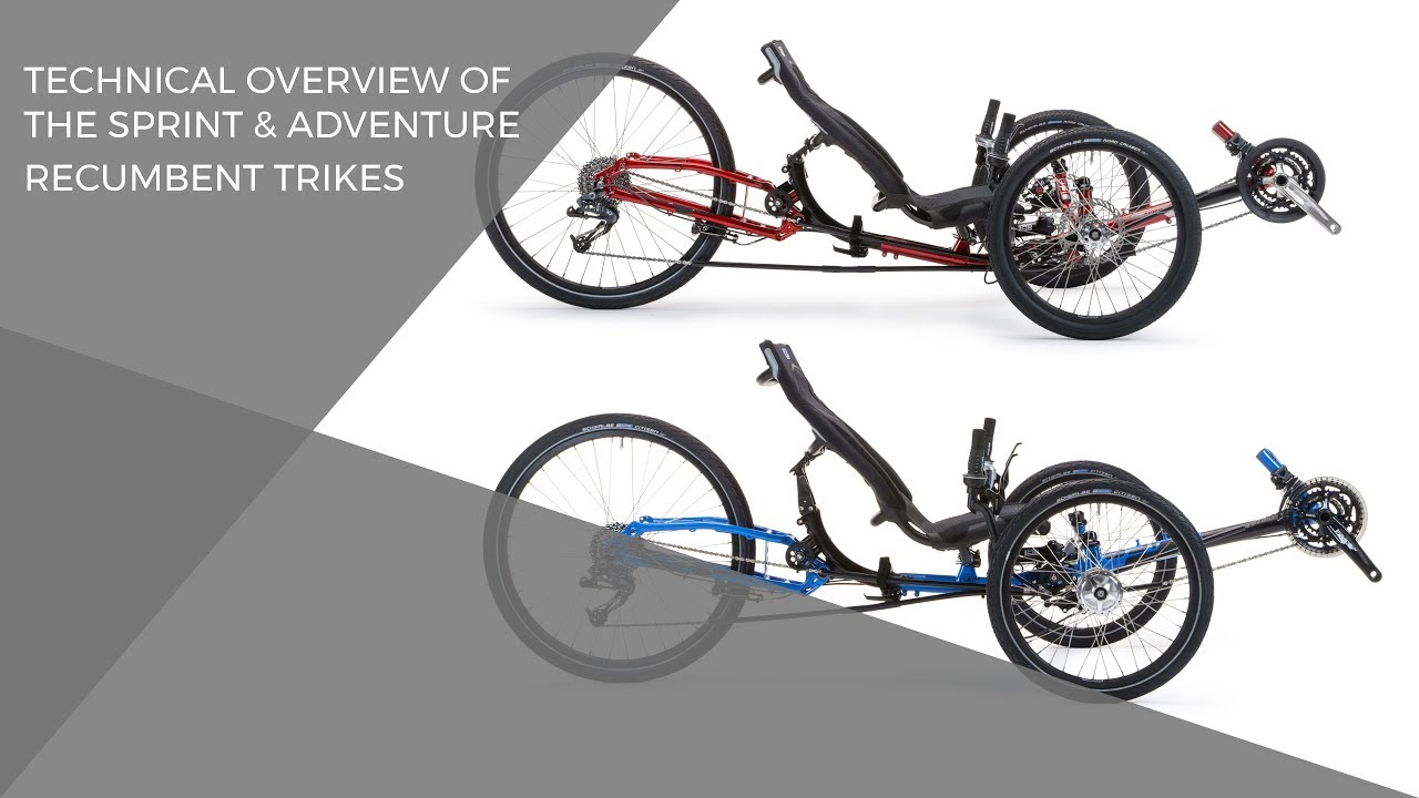 Technical overview of the Adventure and Sprint recumbent trikes - Archive Video