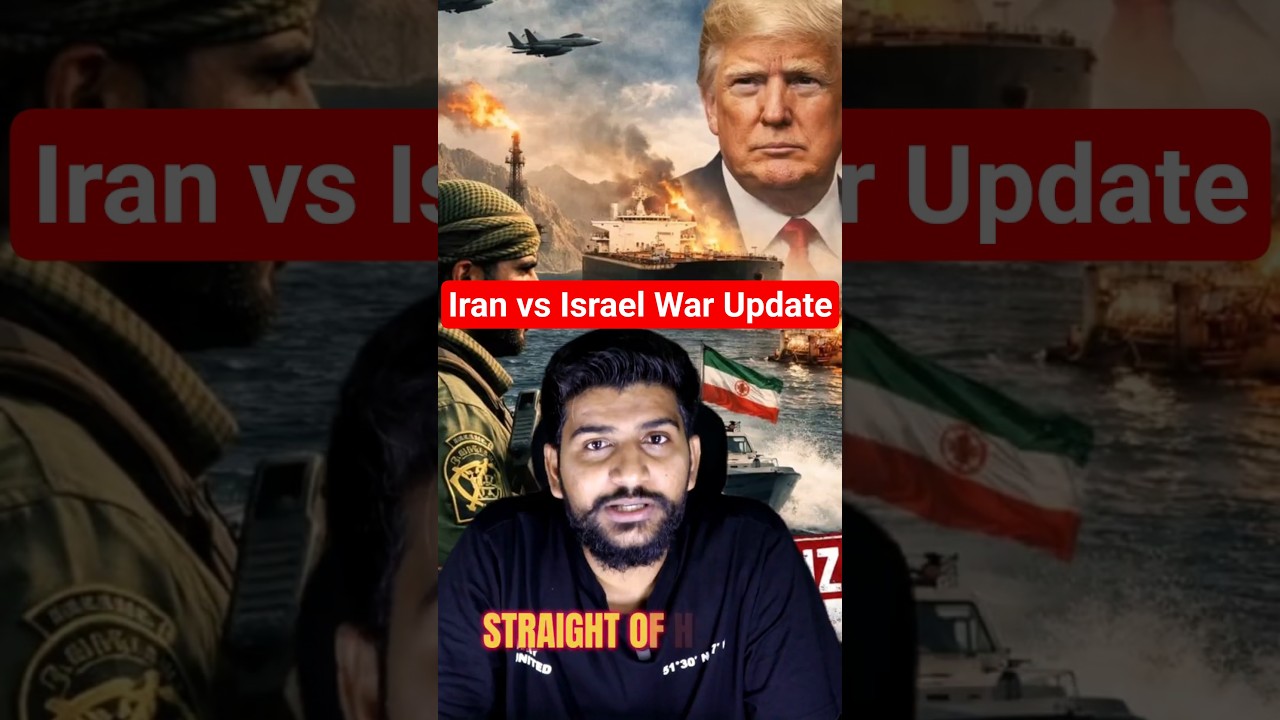 Iran vs Israel War | Trump Threatens Massive Attack | Strait of Hormuz Crisis #iranisraelwar #trump