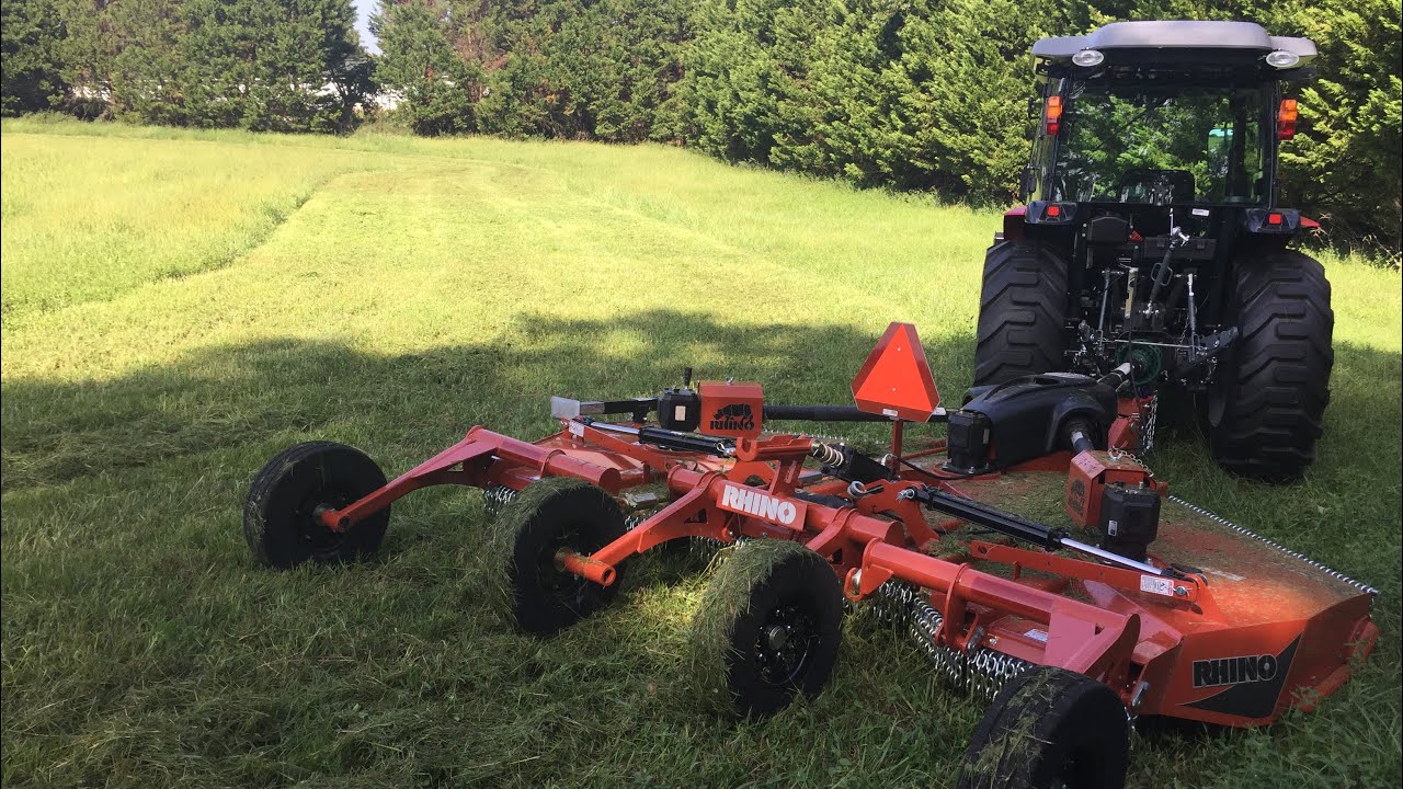 The All New Massey Ferguson 1840M Compact Tractor with Rhino TS10 Flex-Wing