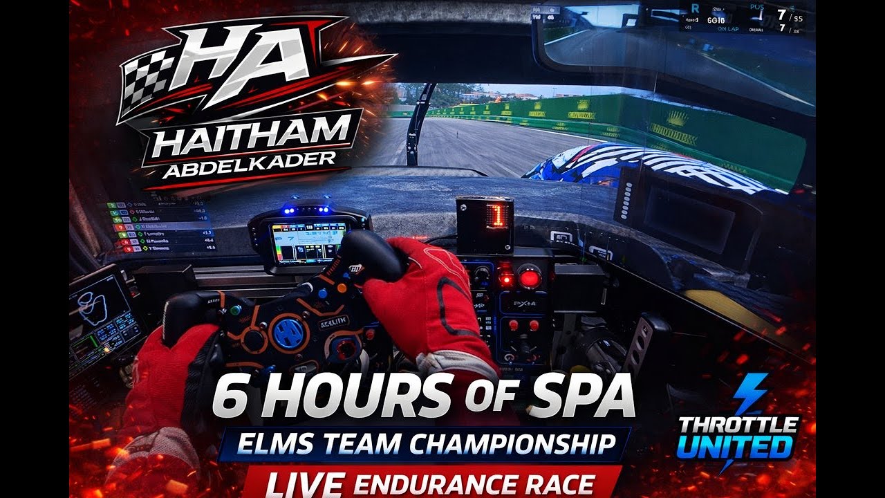 6 Hours of Spa | ELMS Championship LIVE | Multi-Class Endurance  @throttleunited  @V-Racing