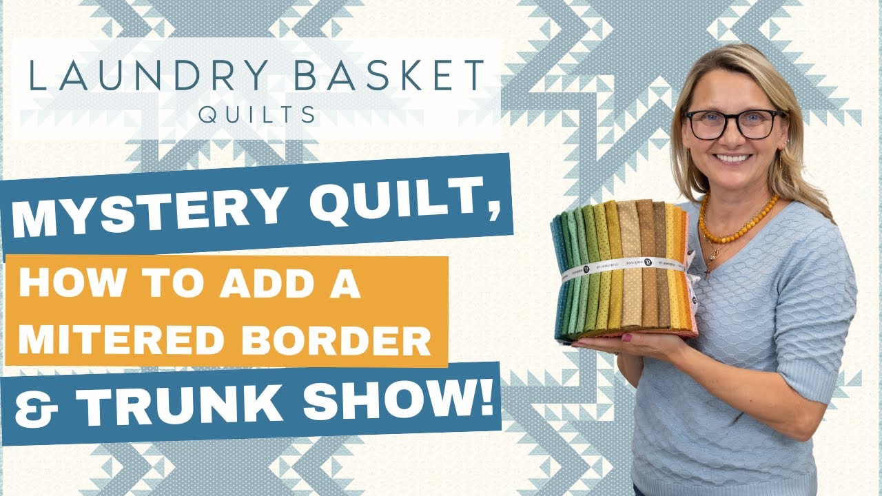 Quilting Window LIVE with Edyta Sitar - Mystery Quilt Announcement & Mother's Day!