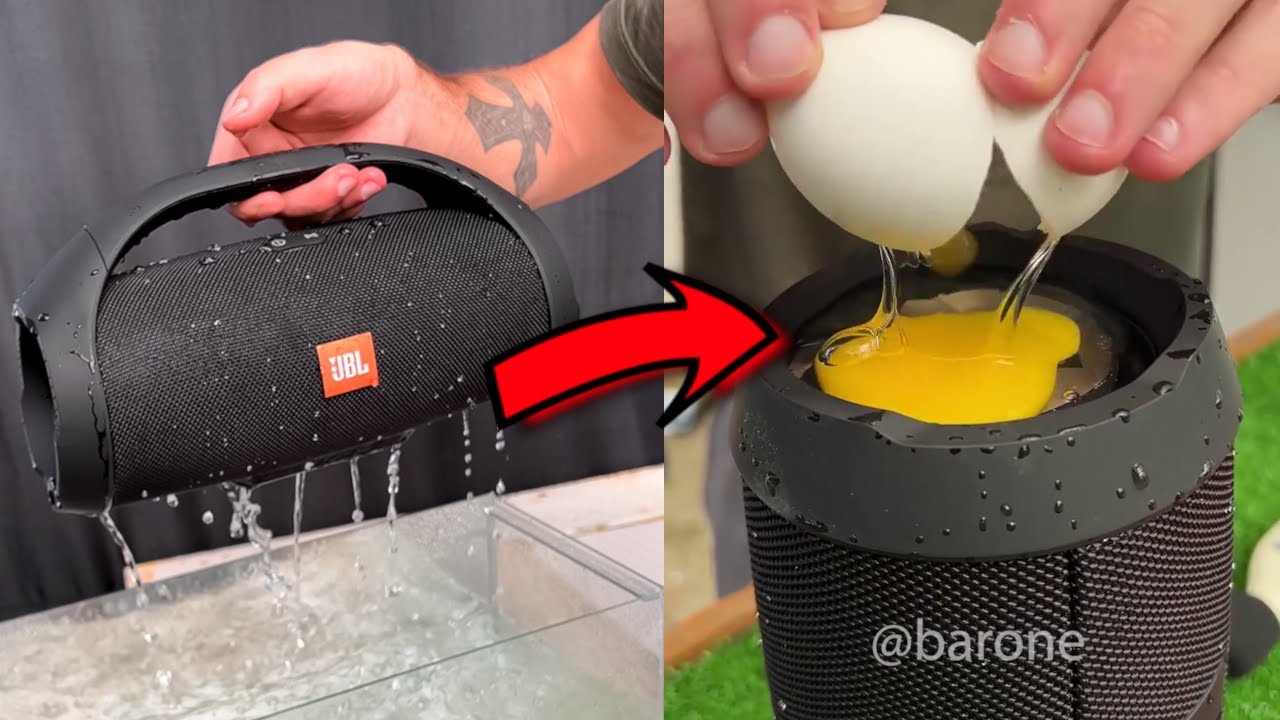 Testei uma réplica perfeita da JBL boombox, e o resultado... 😮