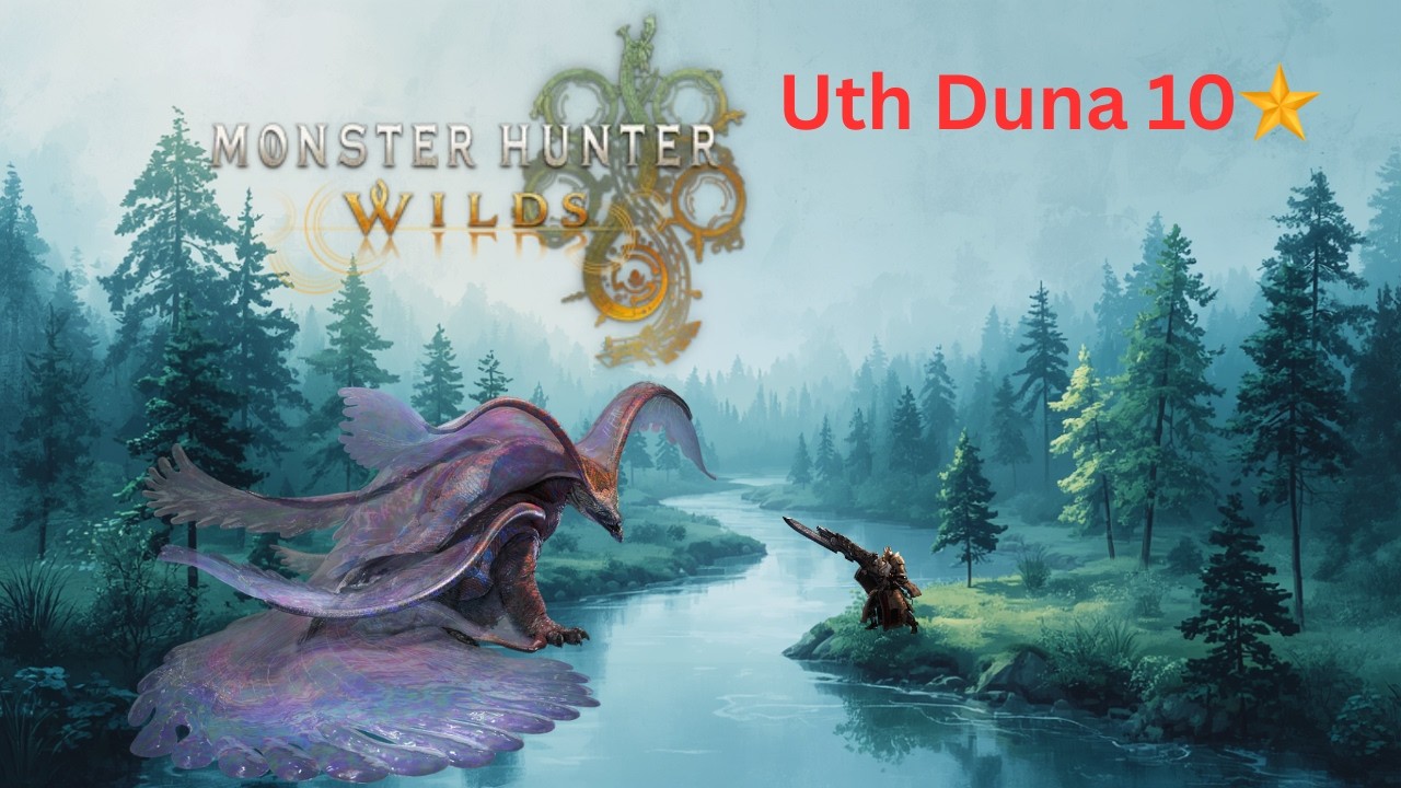 Monster Hunter Wilds Gunlance Uth Duna 10 star