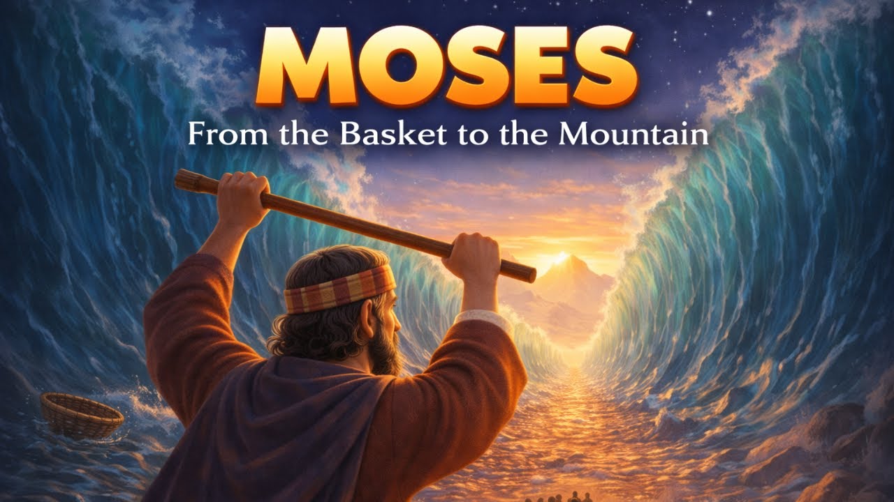 The Story of Moses: From Baby to Leader | Animated Bible Story for Kids | Oma's Story Nook Jr.