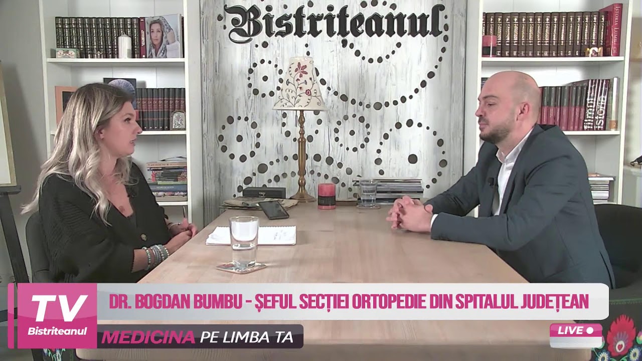 DR. BOGDAN BUMBU - ȘEFUL SECȚIEI ORTOPEDIE DIN SPITALUL JUDEȚEAN
