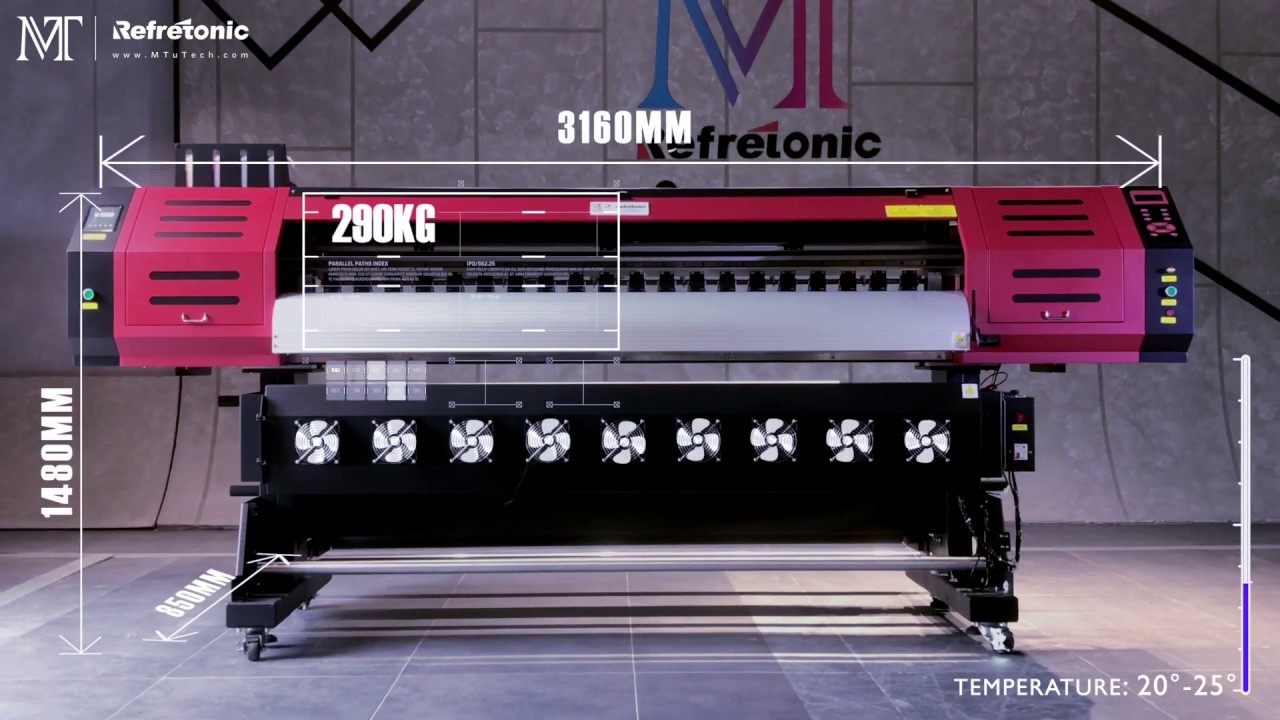 MT | MTuTech Top Selling Digital Textile Sublimation Paper Printer with 4720 printhead