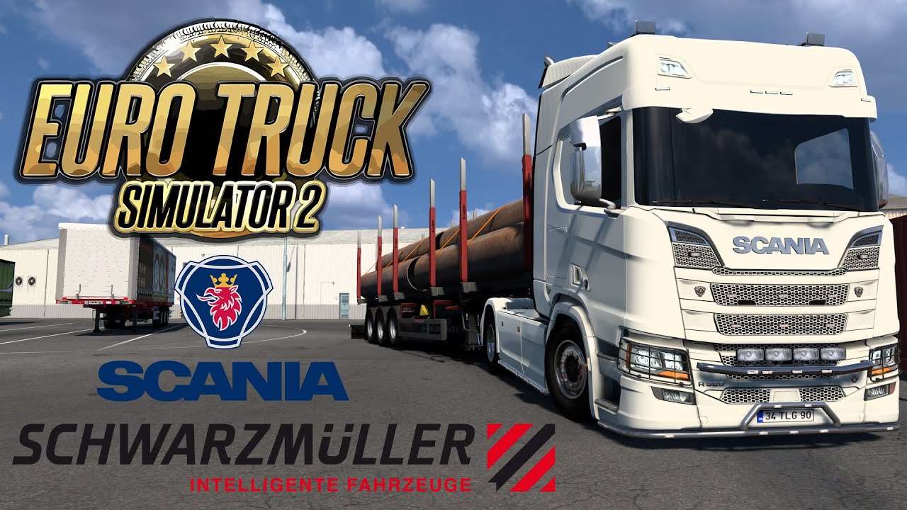 Euro Truck Simulator 2 II Scania - Nordic Horizons DLC (Finlandiya) // Logitech G923