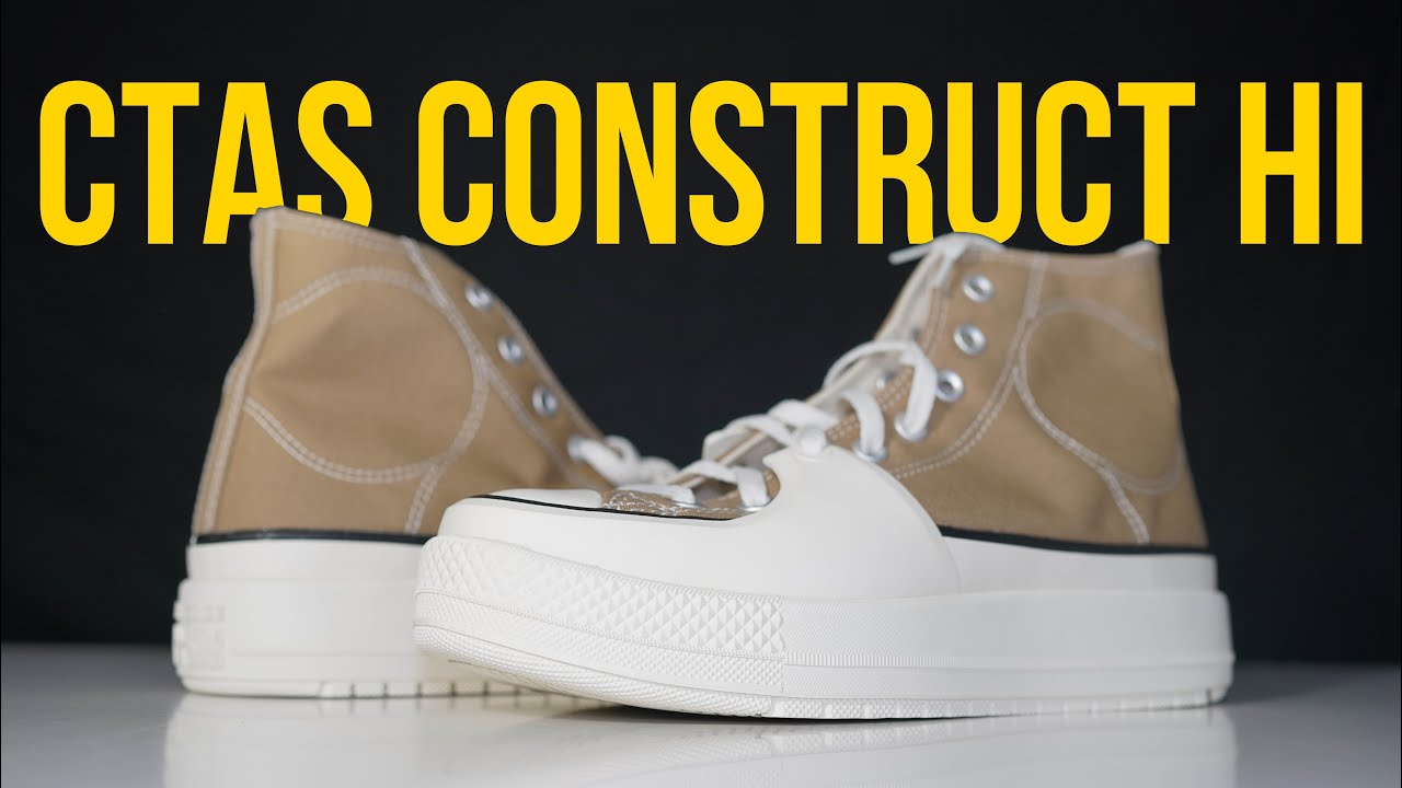 CONVERSE CTAS CONSTRUCT HI | Unboxing, review & on feet