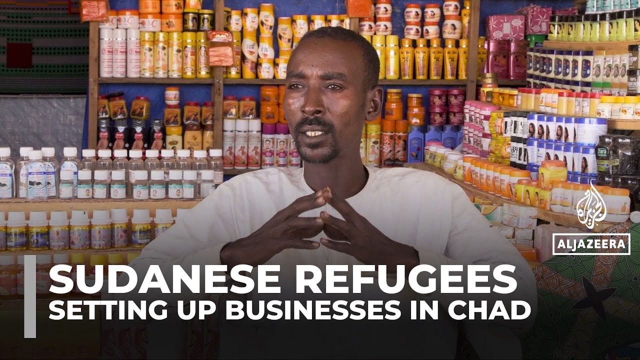 Sudanese refugees rebuild lives with small businesses in Chad's camps